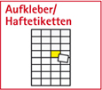 Aufkleber/Haftetikette
